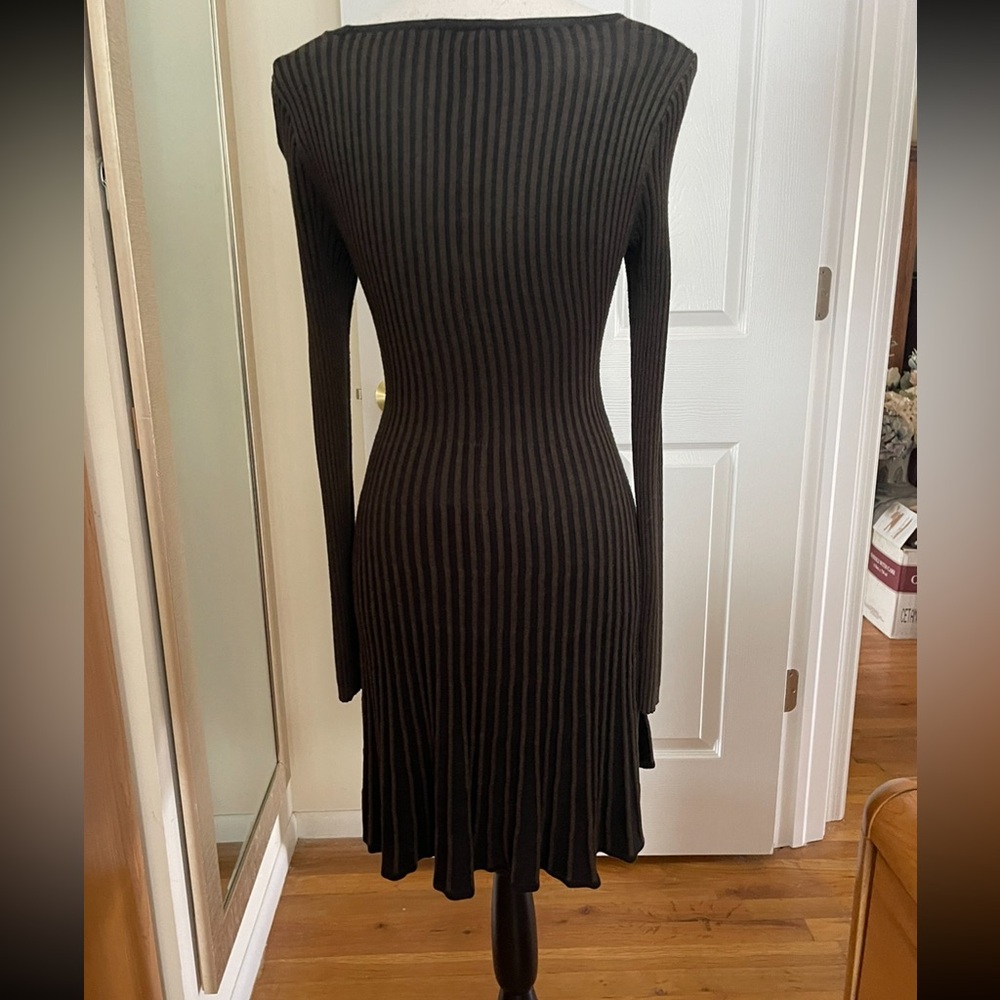 Express Ribbed Knit Sweater Dress - Picture 3 of 3